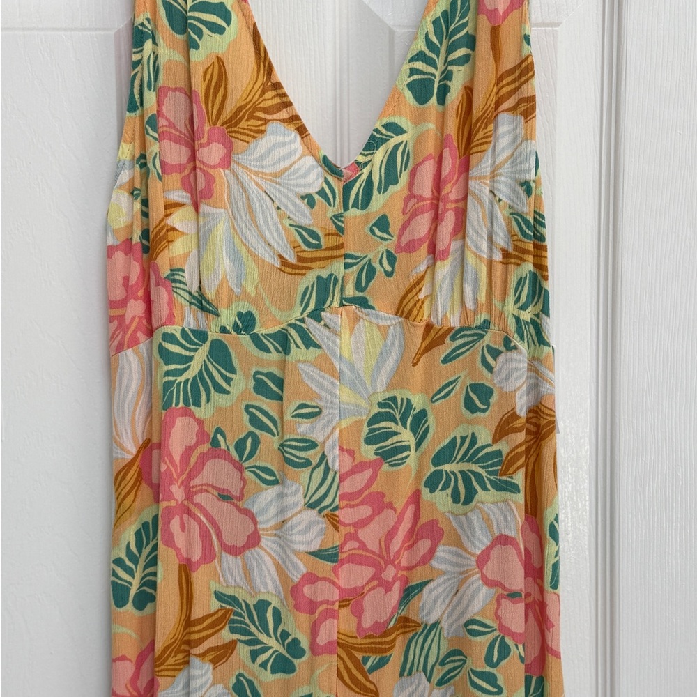 Adorable Rip Curl Tropical Floral Tank Romper NWT - Picture 5 of 14